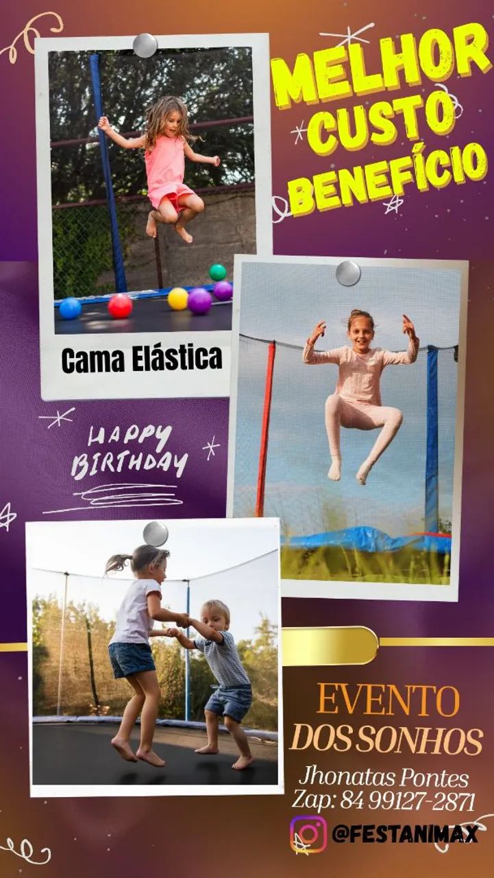 Locação Pula Pula Cama Elástica