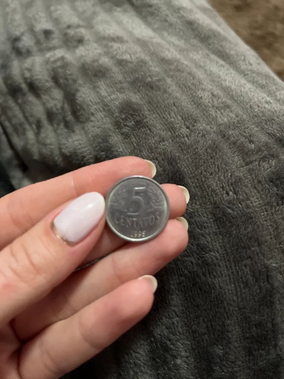 Moeda 5 centavos 1995 - Foto 2