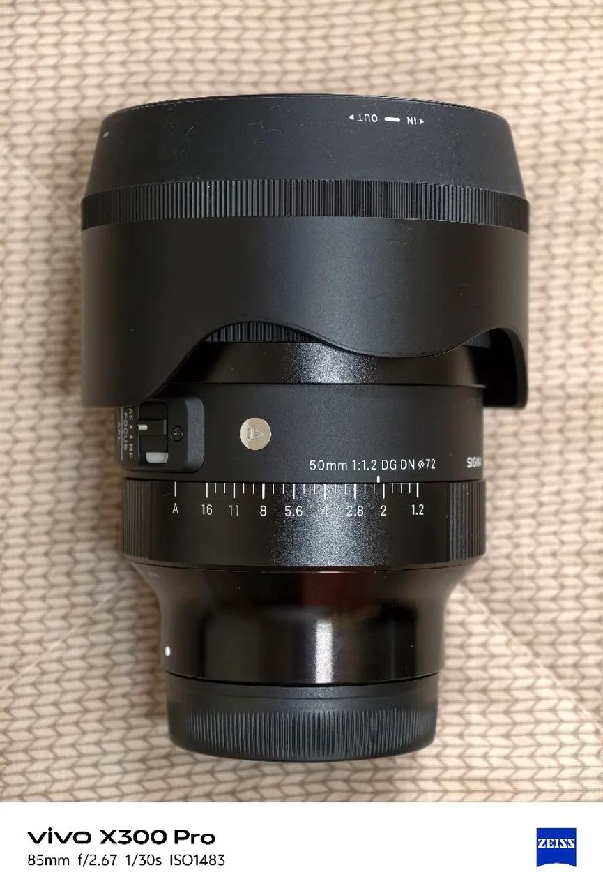 Lente Sigma 50mm 1.2 para Sony FE  - Foto 2