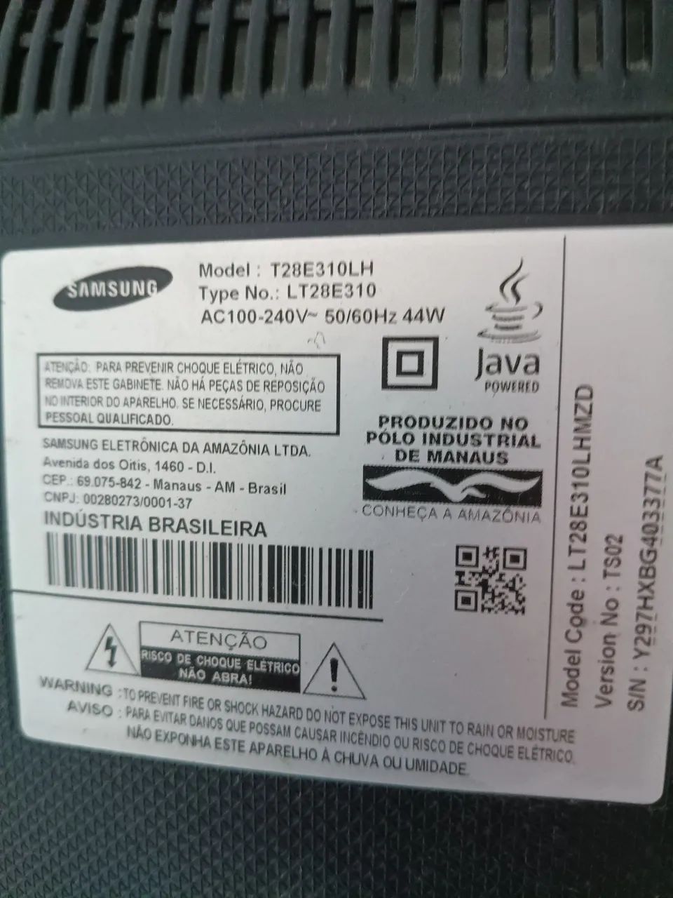 TV Samsung 32 polegadas seminova - Foto 3