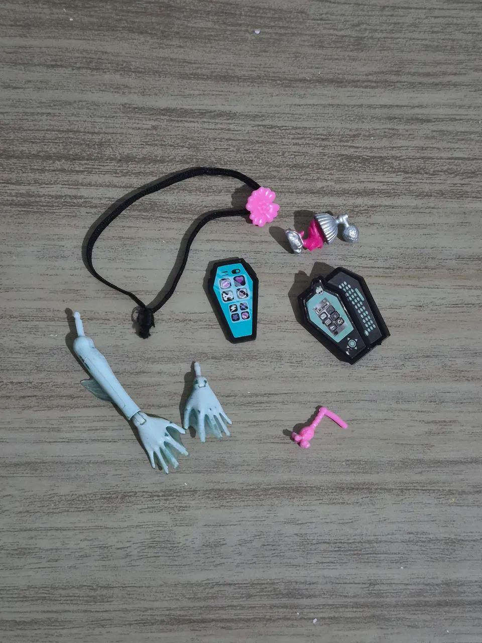 Lote caessorios lagoona monster high