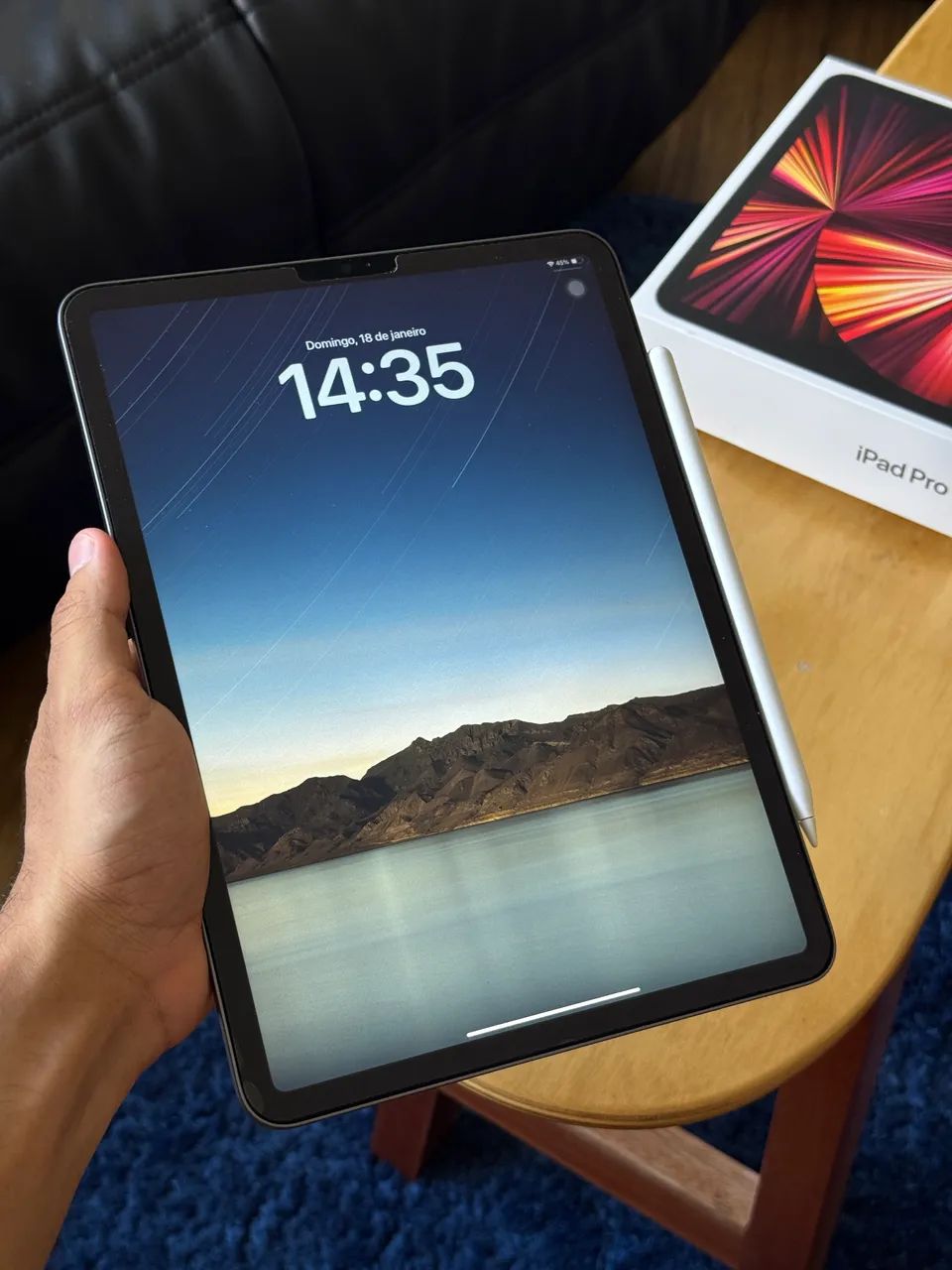 iPad Pro 3ª Geração 128gb 11 polegadas + Apple pencil 2 + Case MaxGood - Foto 5