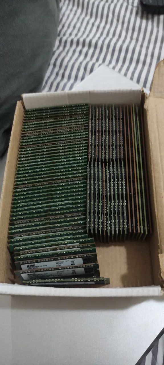 Pack de memórias notebook e desktop vários modelos 