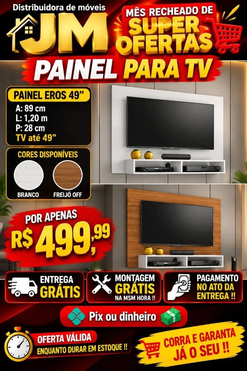 Painel para tv 