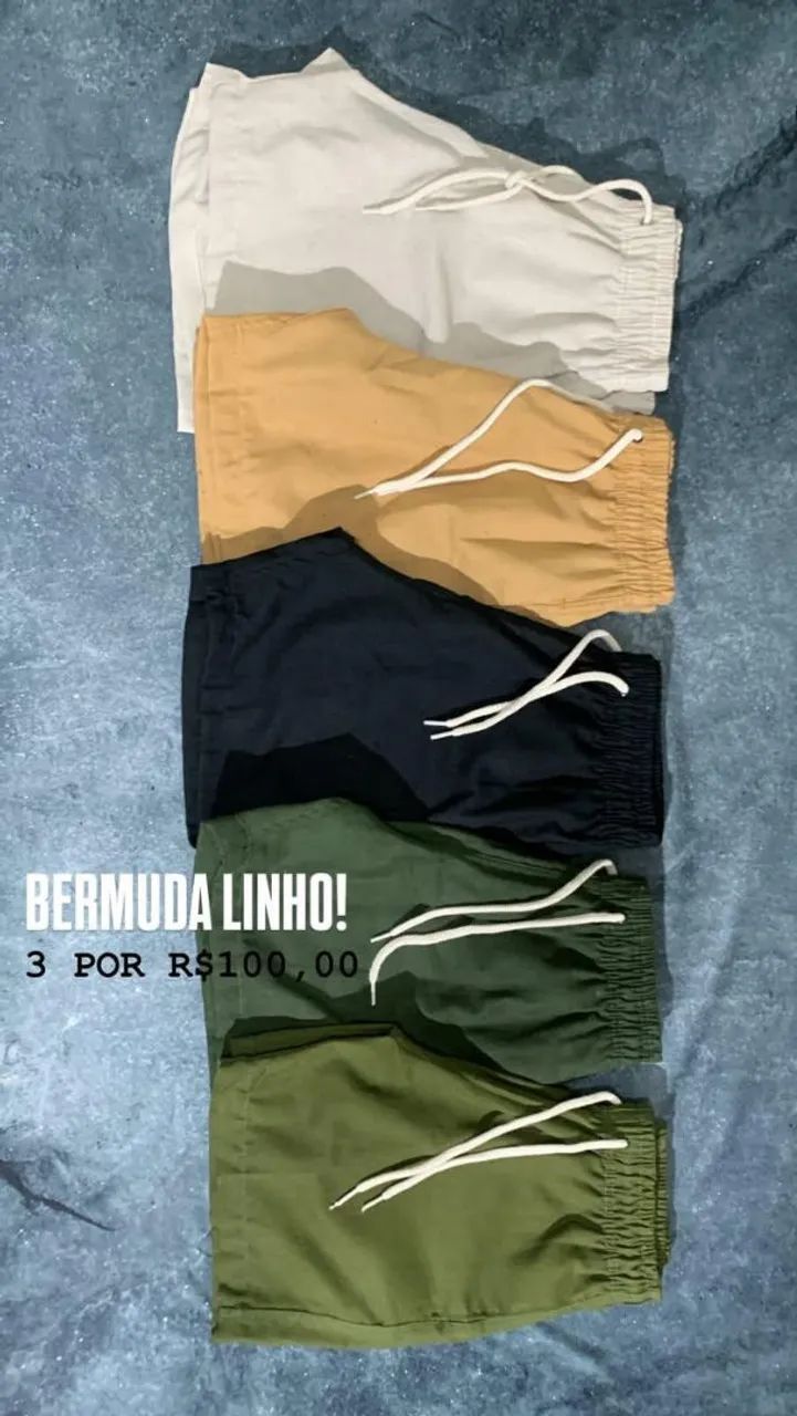 BERMUDA LINHO !
