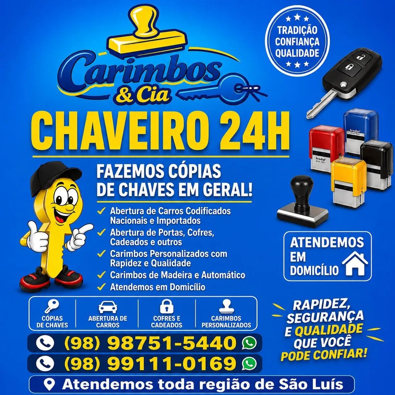 Chaveiro 24 horas 