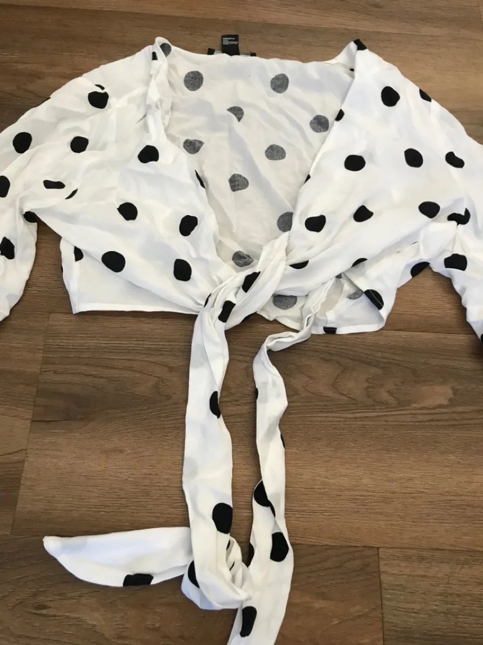 Blusa Poá Zara Nova Tamanho M - Foto 3
