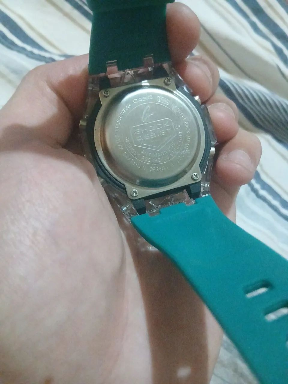 Relógio G-SHOCK GA-2100 Custom Transparente Rainbow Colorido - Casio - Foto 2
