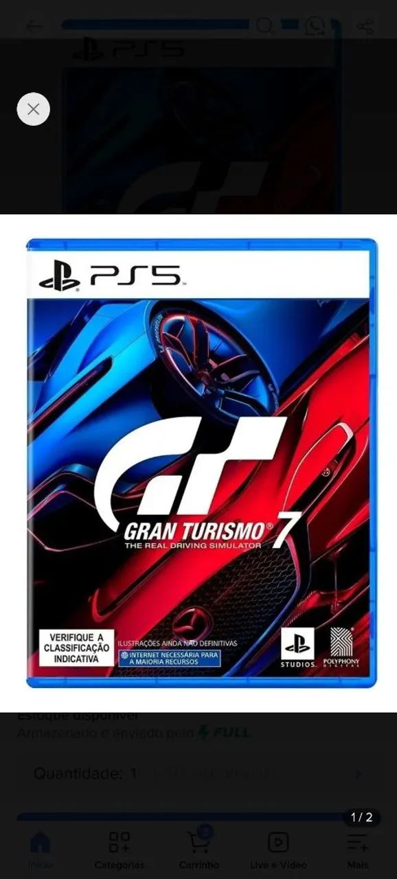 Jogos para PS5_ Astro bot e Gran turismo 7