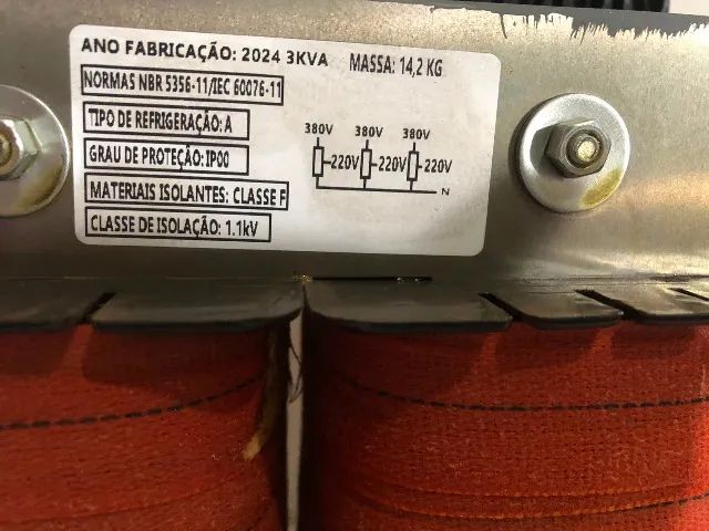 Autotransformador 380v 220v Trifásico 3kva - Foto 3