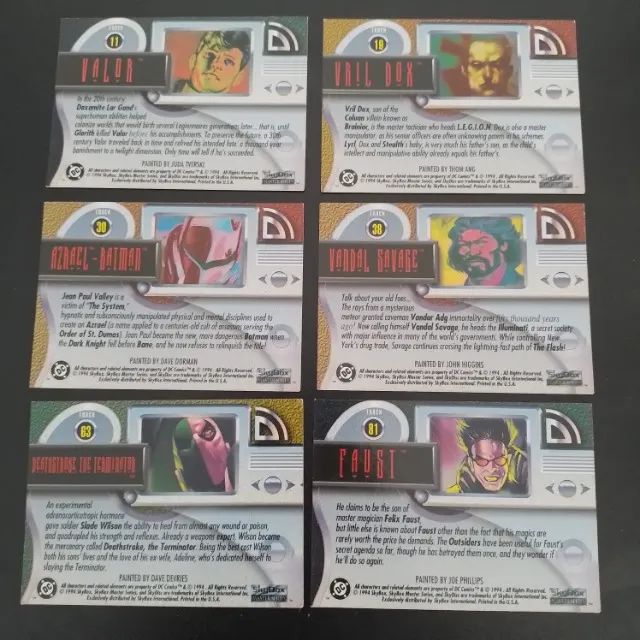 Cards DC Comics - Coleção "Skybox DC Master Series" de 1994 - Foto 2