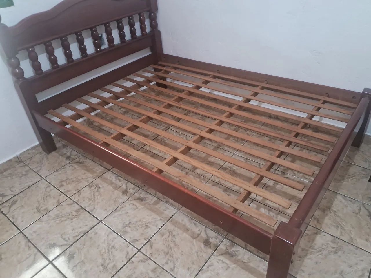 Cama de casal madeira - Foto 3