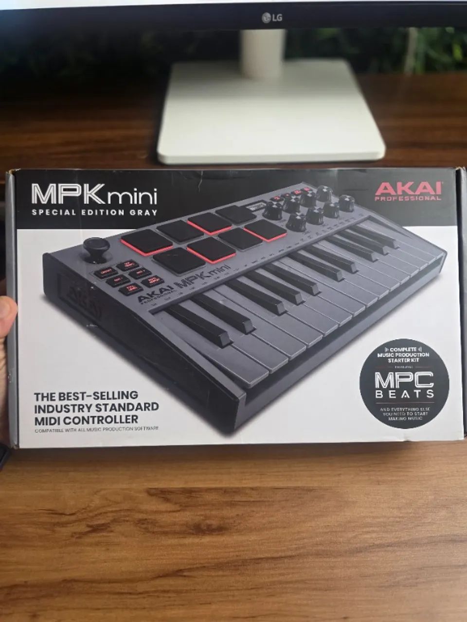 Akai Professional MPK Mini MK3 Controlador de Teclado Cinza (NOVO