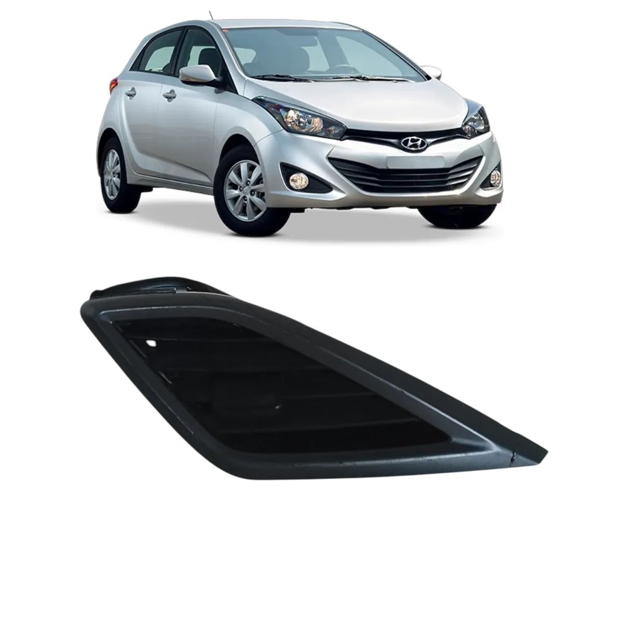 difusor ar central direito Hyundai HB20 2013 2019