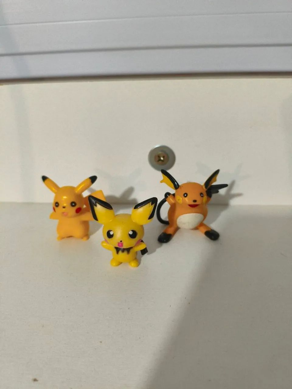 Miniaturas Pokémon - Pichu - Pikachu - Raichu
