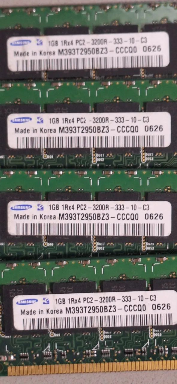 6x 1gb Ddr2 samsung  - Foto 2