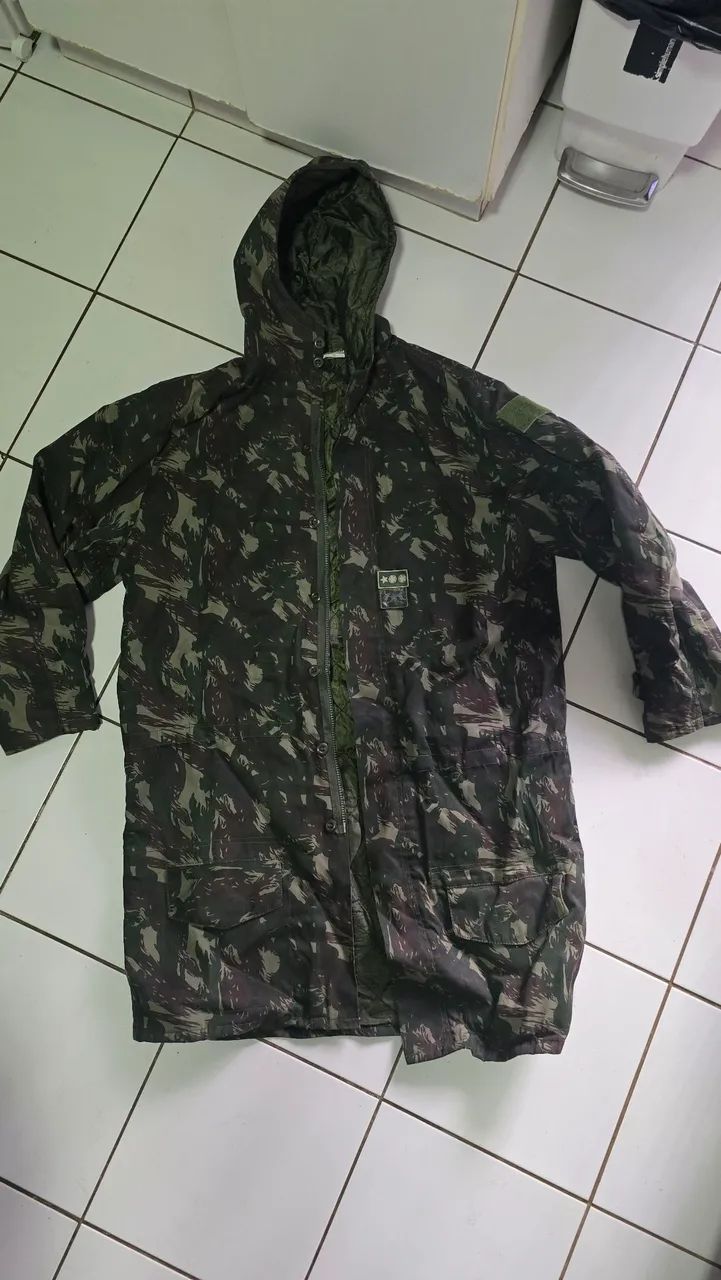 Agasalho camuflado xg modelo antigo 