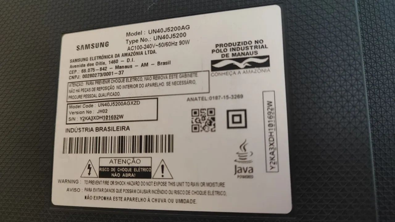 TV SAMSUNG COM TELA QUEBRADA 40 POLEGADAS  - Foto 2