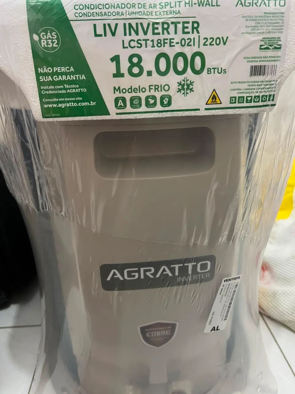 Ar Condicionado Novo
