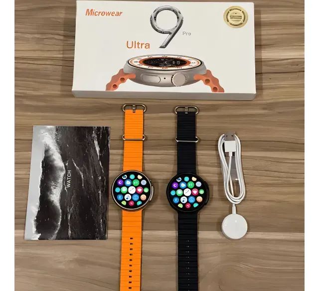RELÓGIO SMARTWATCH MICROWEAR 9 PRO REDONDO - Foto 4