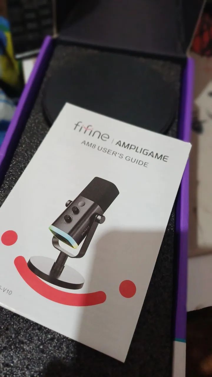 Microfone Dinâmico AM8 Fifine Profissional - Foto 3