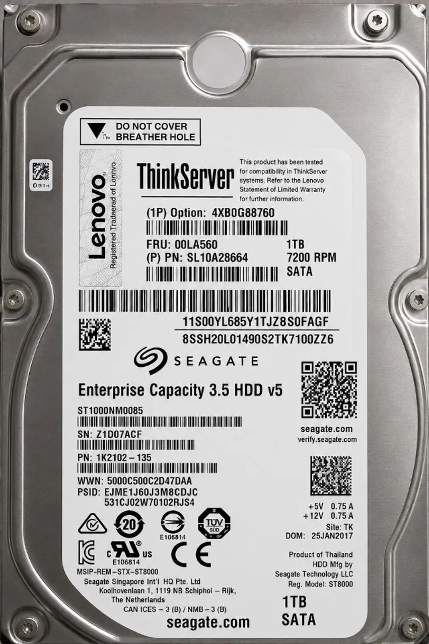 HD Seagate Enterprise 1TB | SEMINOVO