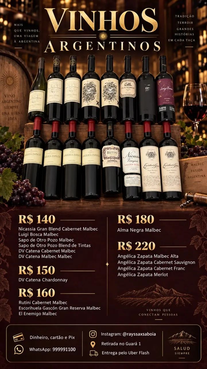 Vinho Argentino 