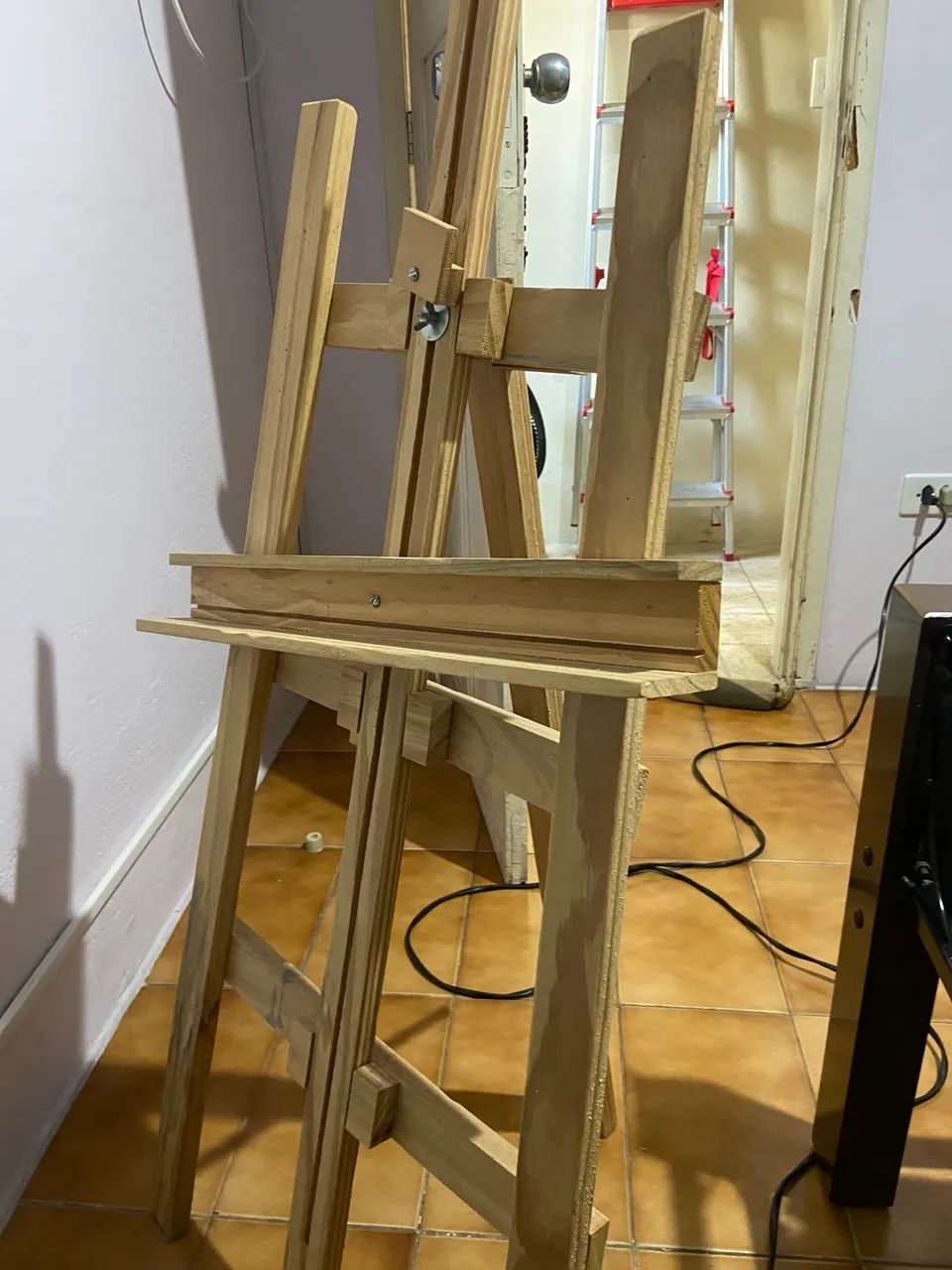Cavalete de Chão (Estúdio) Para Pintura - Foto 2