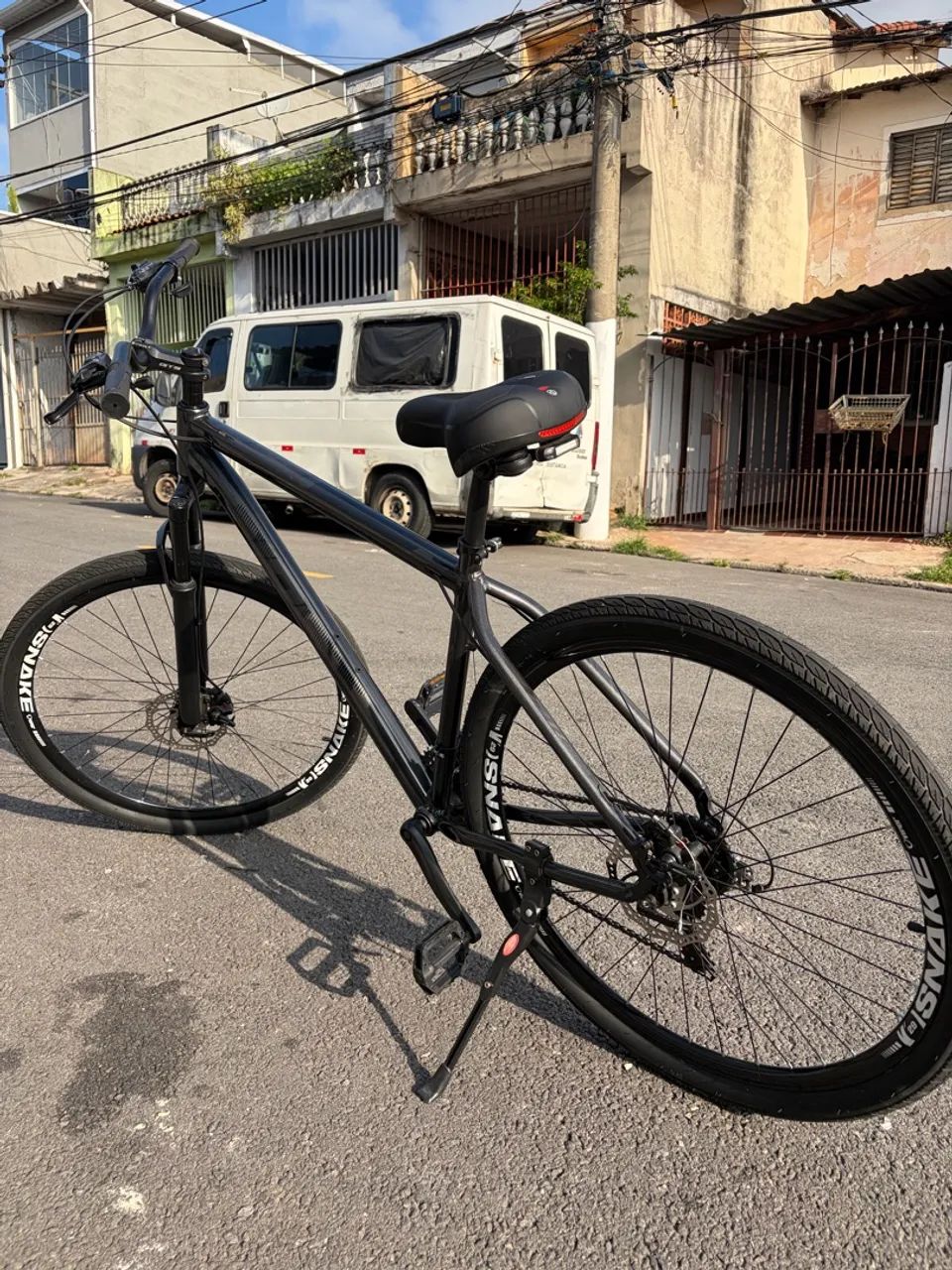 Bicicleta aro 29 preta - Foto 3