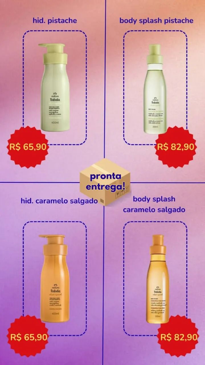 promoção relâmpago Natura e Avon (pronta entrega!!!)