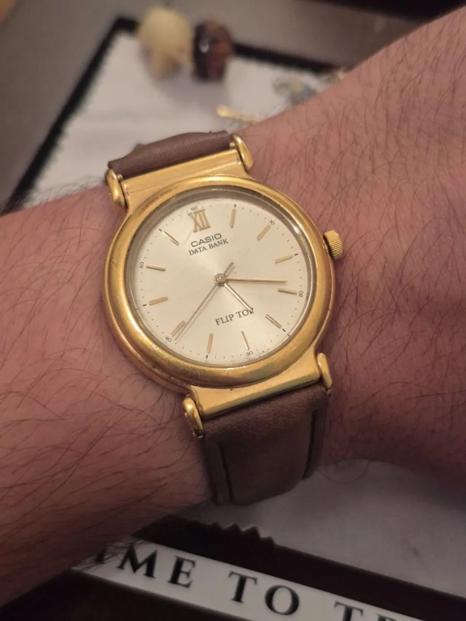 Casio - Data Bank Flip Top. Relógio de coleção. 