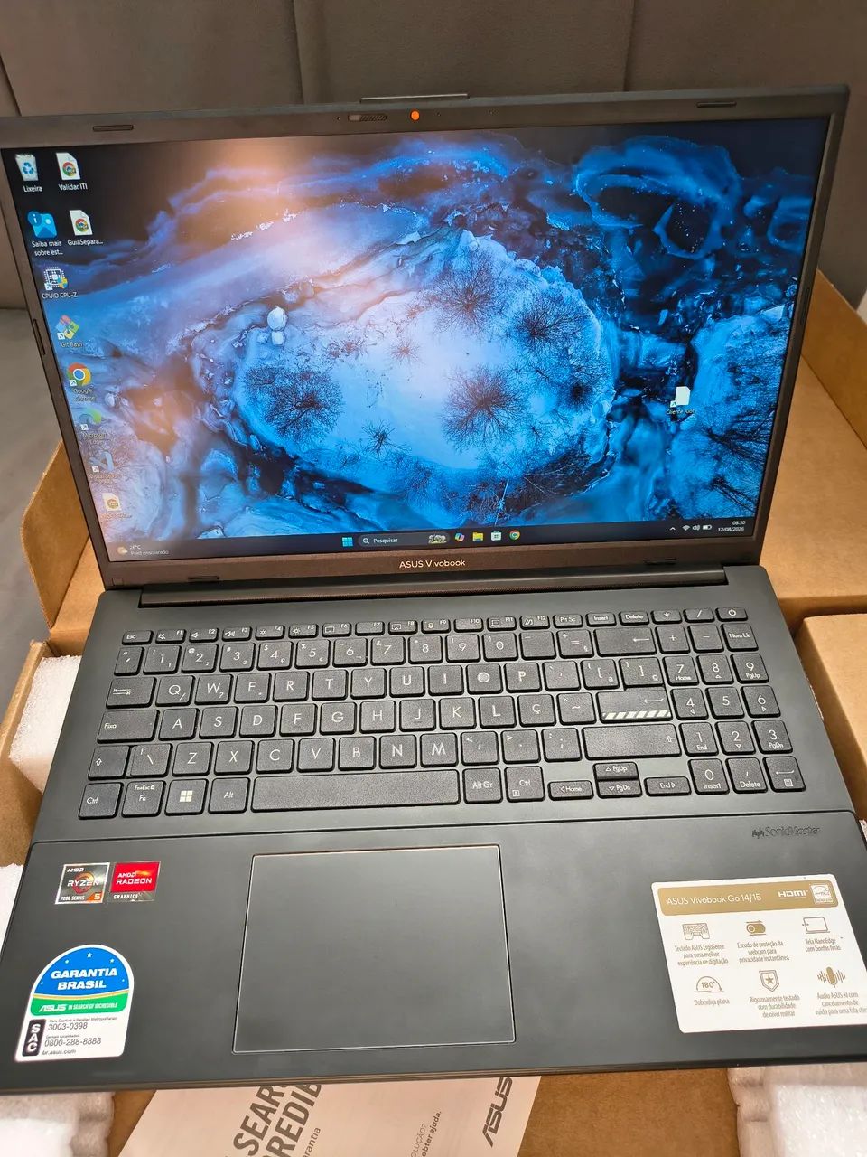 Notebook asus vivobook go ryzen 5  - Foto 5