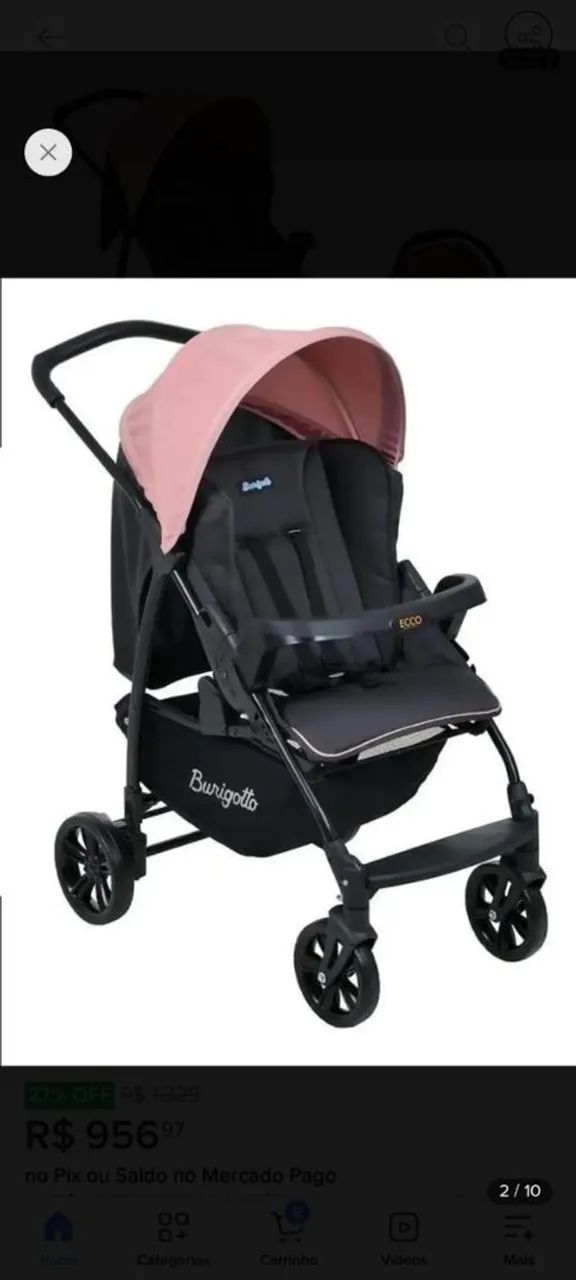 Bebê conforto e carrinho de bebê! - Foto 4