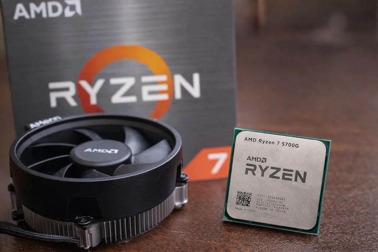 Ryzen 7 5700G Completo com caixa e cooler original Excelente estado