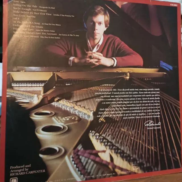 LP Vinil Carpenters - Voice of the Heart Carpenters (1983) - CDs