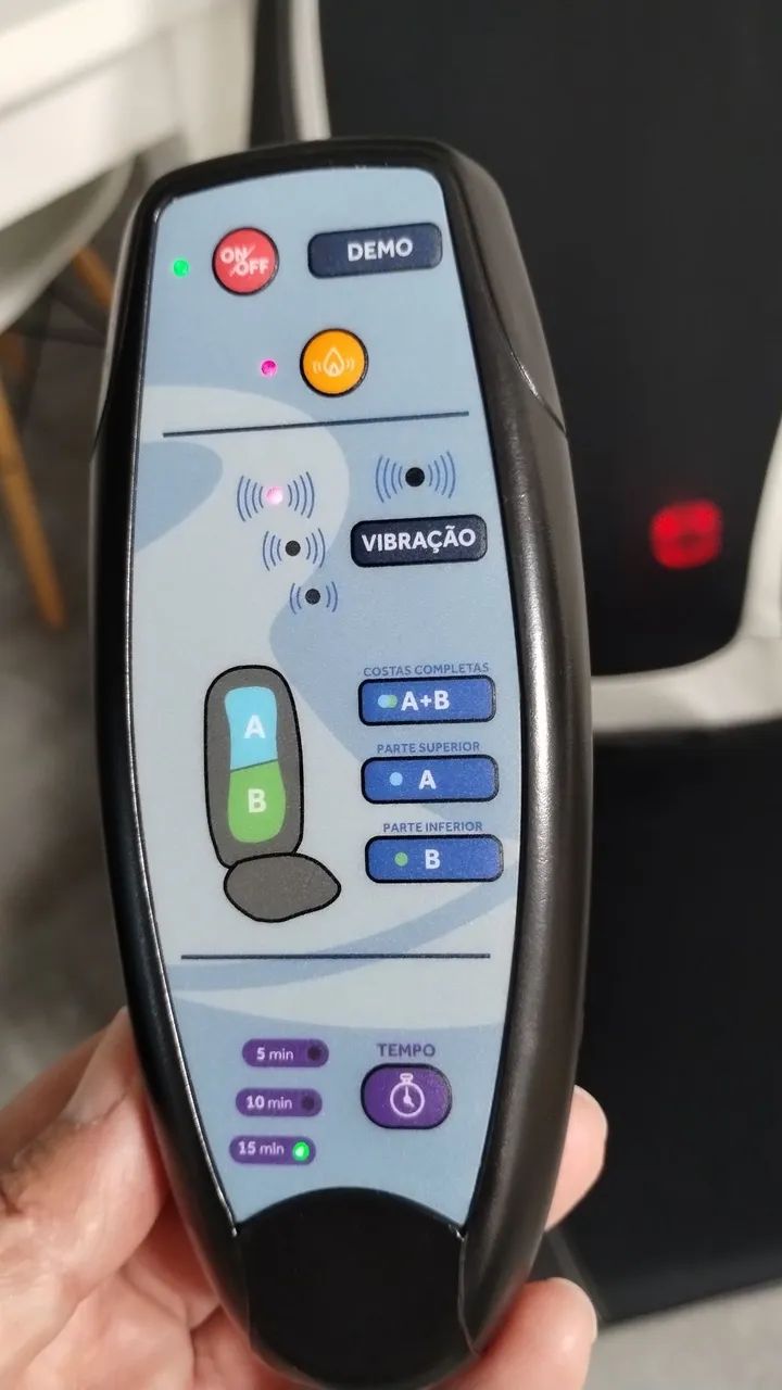 Assento massagem Shiatsu Relaxmedic com aquecimento elétrico  - Foto 3