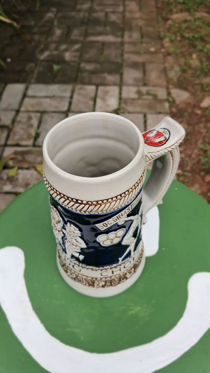 Caneca do 2° Baile do Chopp em 1968. Joinville.  - Foto 4