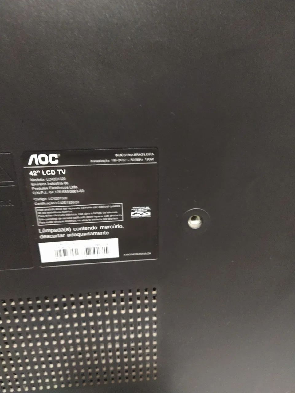 TV AOC LCD 42 polegadas  - Foto 2