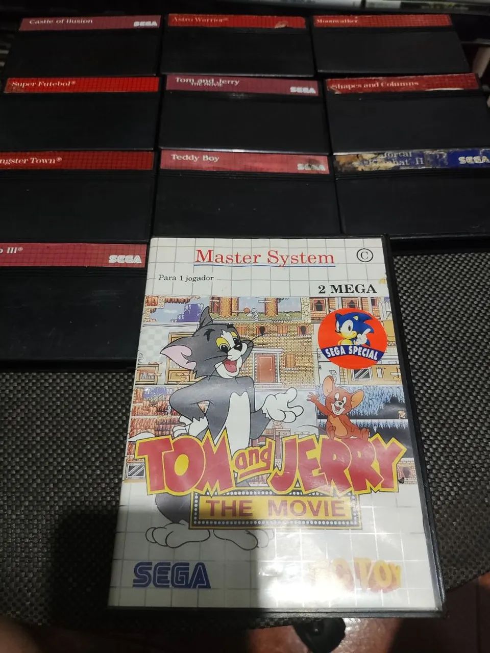 Lote 11 jogos de master System games sms - Foto 2