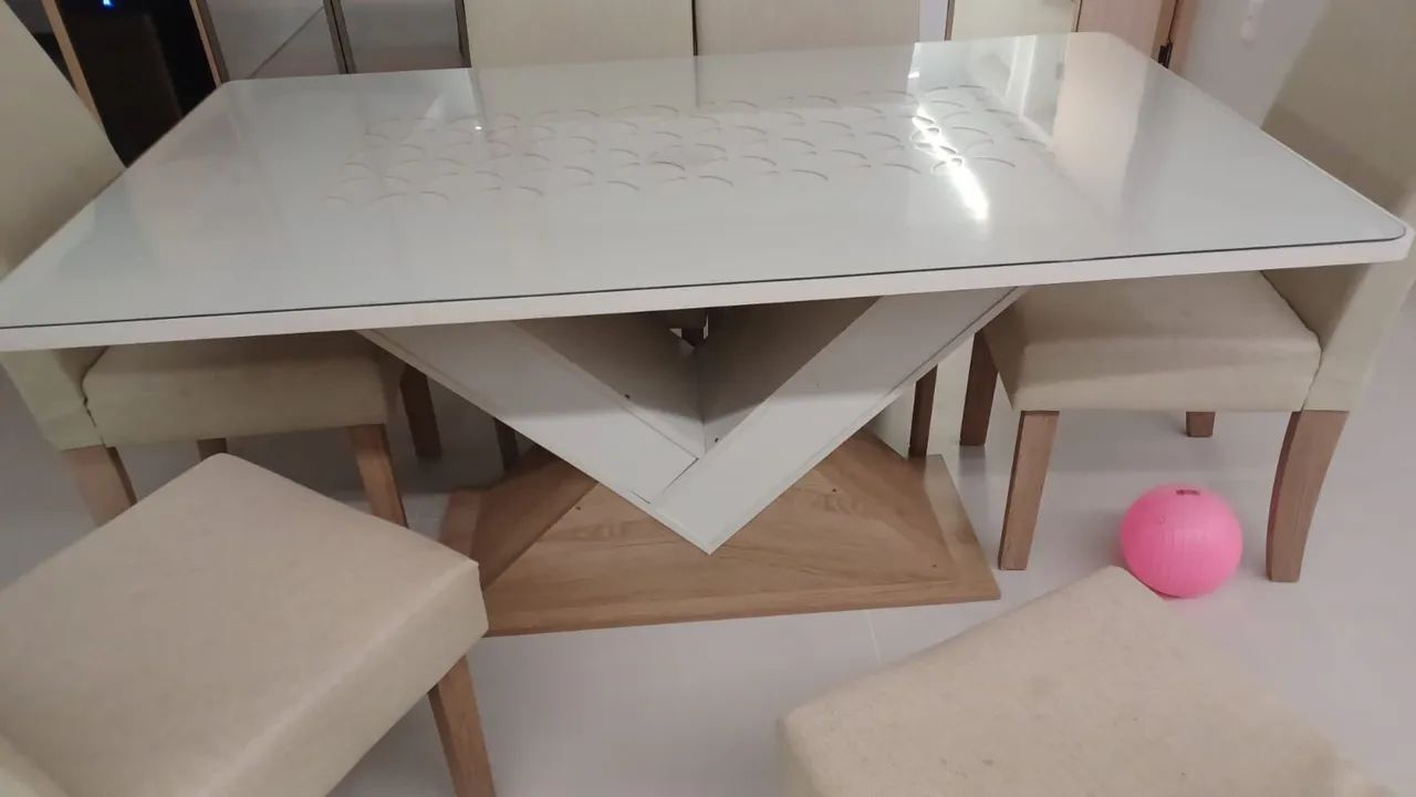 Mesa com 6 cadeiras - Foto 4