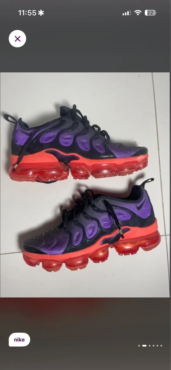 Nike Vapormax Plus Voltage Purple - Foto 2