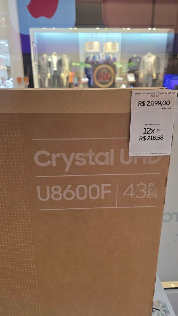  tv samsung 43" polegadas lacrada
