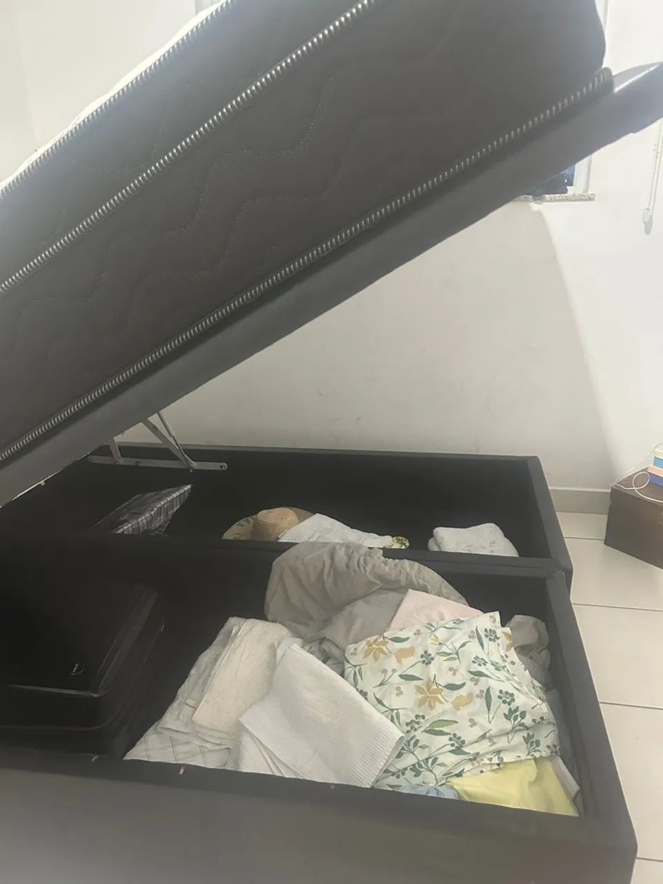 Cama box queen com baú ortobom  - Foto 2