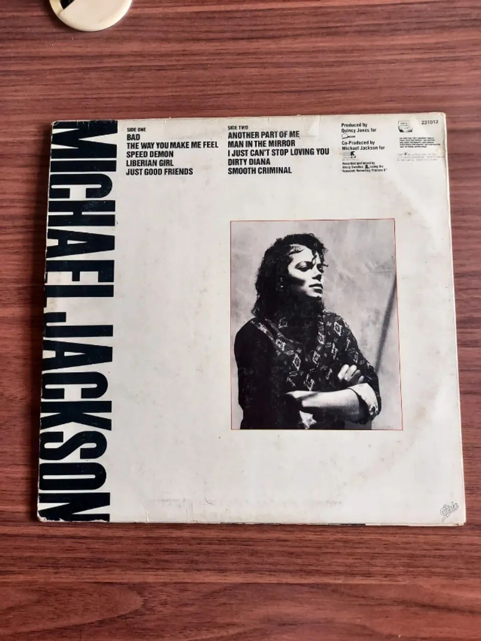 Disco vinil: Michael Jackson 