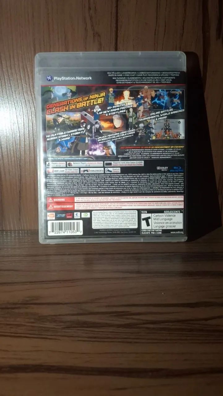 Naruto Shippuden ultimate ninja storm generations ps3 - Foto 2