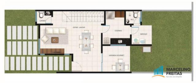 Casa com 3 dormitórios à venda, 111 m² por r$ 451.500 - lagoinha - eusébio/ce - Foto 6