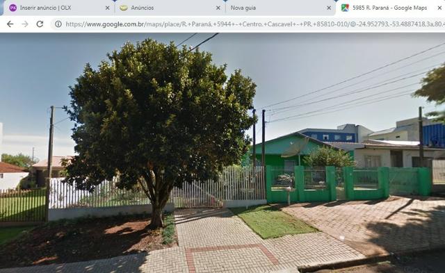 Vendo Terreno com casa Rua Paraná 462,5m² próximo a Prefeitura - Foto 3