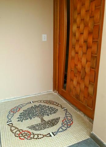Carpete mosaico, piso mosaico, rosa dos ventos, arvore da felicidade - Foto 3
