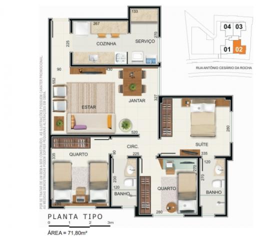 Apartamento Residencial ? venda, Caiçara, Belo Horizonte - AP0223. - Foto 8
