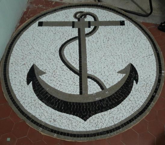 Peixe Mosaico, mosaico artistico, fundo de piscina, piscina, desenho piscina - Foto 4